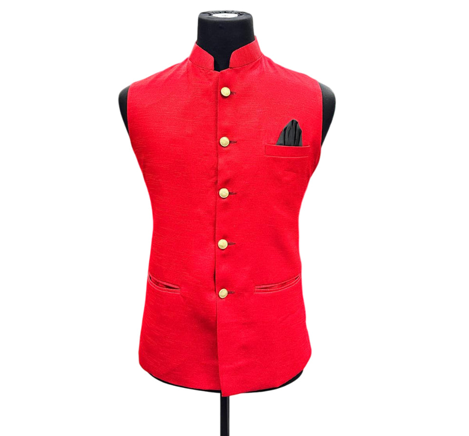 Festival Special Waistcoat Red 38